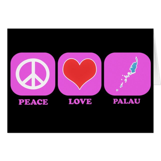 Amour Palaos de paix (Devant horizontal)