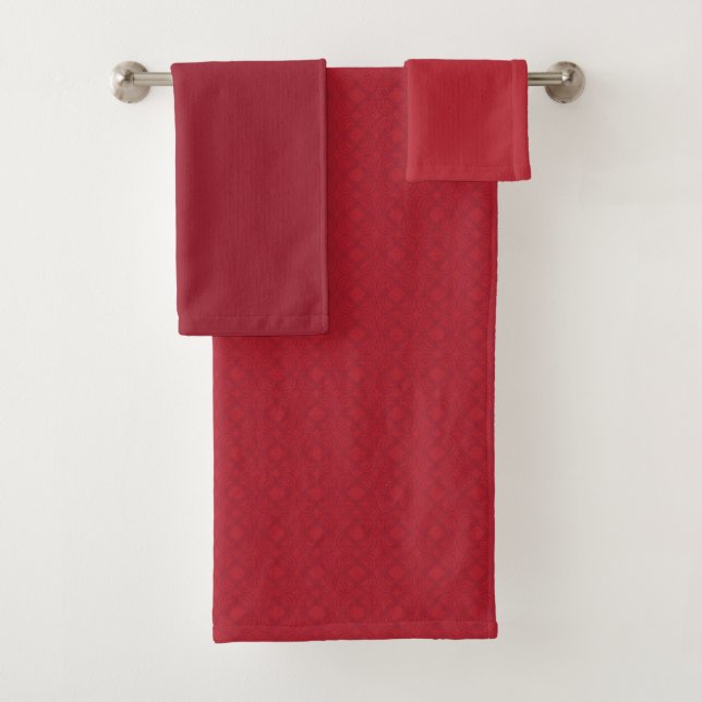 Amour Papillon | Dentelle Rouge Profond Avec Coule (En situation)