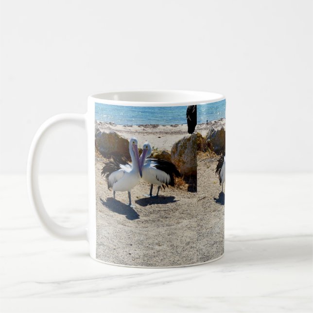 Amour pélican, Mug de café (Gauche)