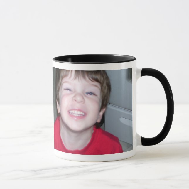Amour personnalisé d'I ma tasse de photo de maman (Droite)