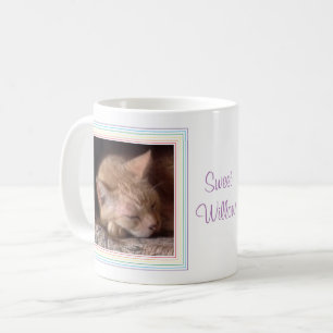 AMOUR PET Mug blanc + Texte / Arc-en-ciel