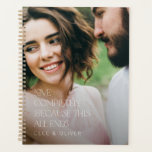 Amour photo élégant moderne entièrement cadeau<br><div class="desc">La typographie moderne élégante,  la photo amour complètement parce que tout cela met fin au cadeau moderne girly pour lui. Idéal anniversaire,  anniversaire,  mariage,  jour des valentines,  jour de la mère ou cadeau de fête des pères.</div>