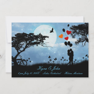 Amour pittoresque sous la lune Simple Mariage
