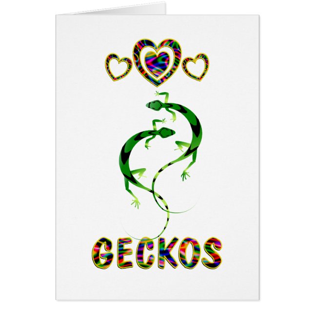 Amour pour des Geckos (Devant)