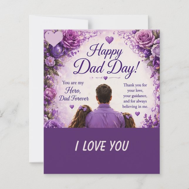 AMOUR POUR PAPA DE SES FILLES (Devant)