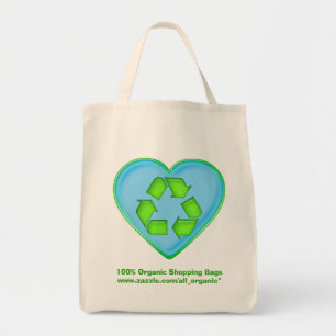 Amour réutilisant le promo de sac fourre-tout à