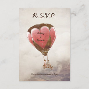 Amour RÊVE Mariage RSVP Invitation RSVP