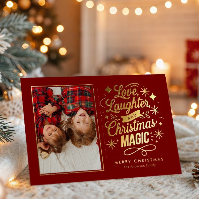 Amour Rire Noël Magie Vacances (Créateur téléchargé)