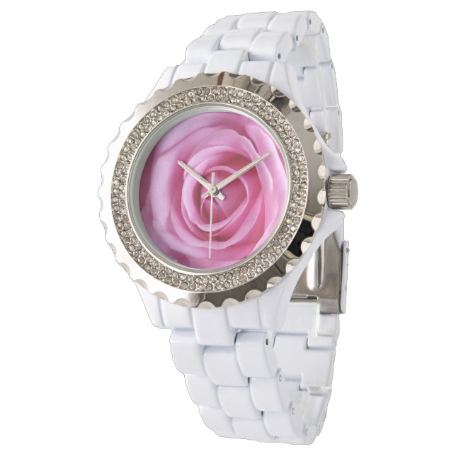 Amour romantique Douce Rose Douce Montre Fleur (Incliné)
