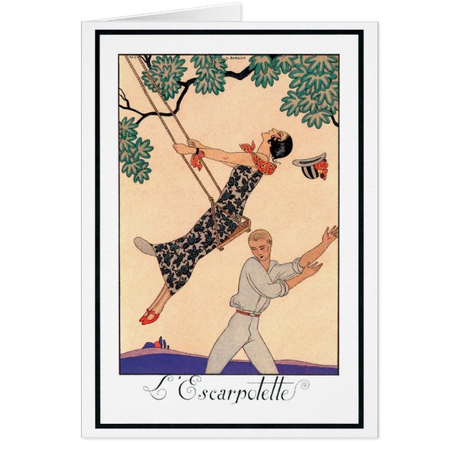 Amour Romantique Vintage, Balançoire Escarpolette  (Devant)
