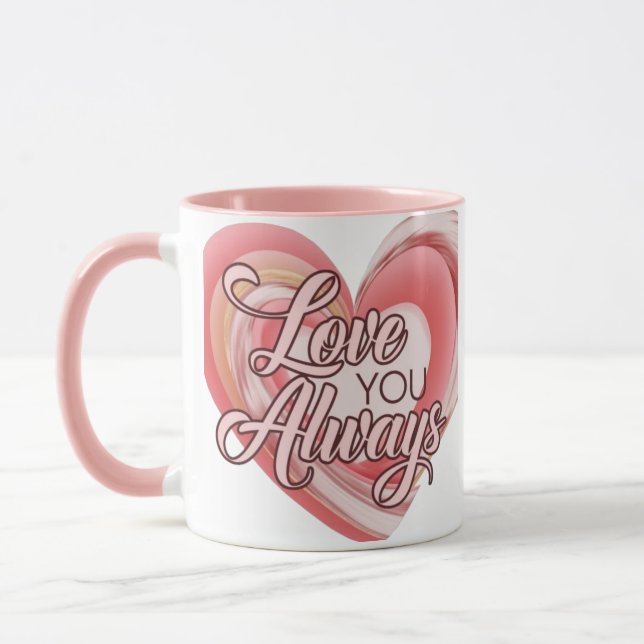 Amour romantique Vous avez toujours Mug Parfait Va (Gauche)