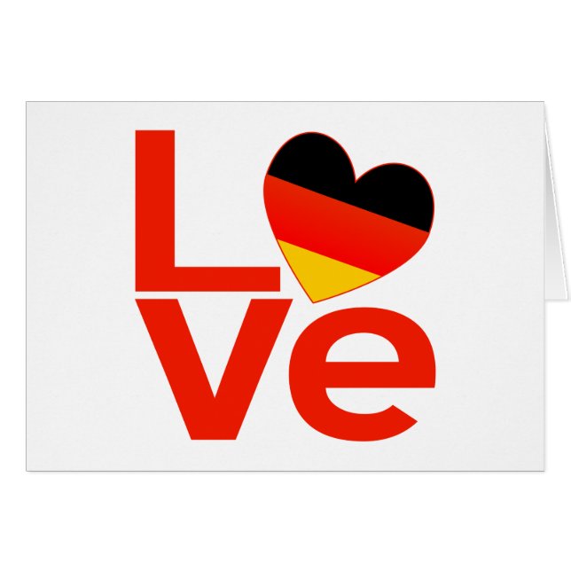 Amour Rouge Allemand (Devant horizontal)