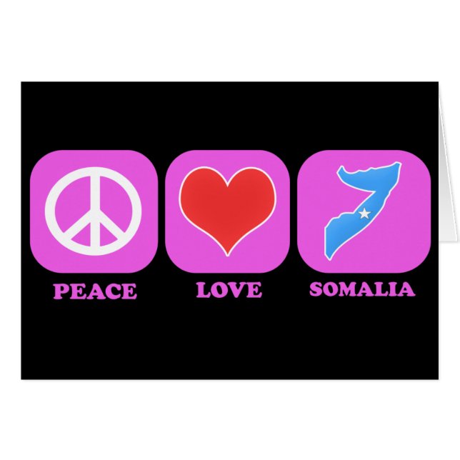 Amour Somalie de paix (Devant horizontal)