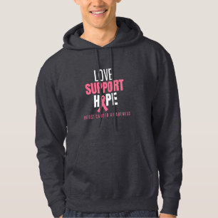 amour soutien espoir cancer du sein sweat - shirt