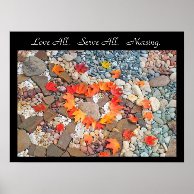 Amour Tout Servir Tout affiches Impression d'art i (Devant)