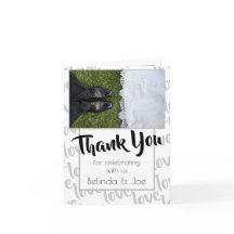 Amour Typographie Moderne de Script Merci