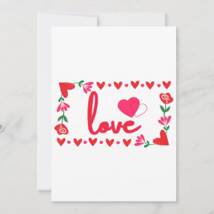 Amour Valentine's Day Invitation