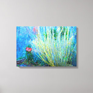 amour vie jardin toile enveloppé