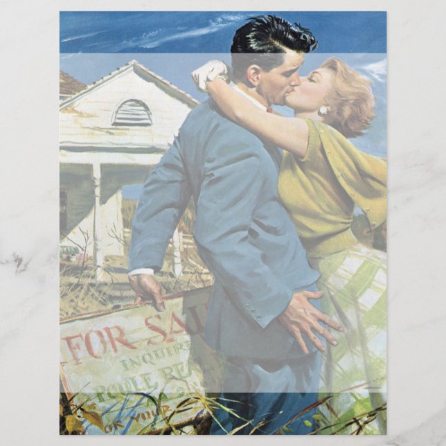 Amour vintage et romance Nouveaux mariés Acheter P (Devant)