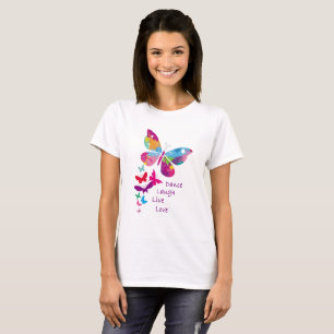 Amour vivant de rire de danse - le T-shirt des