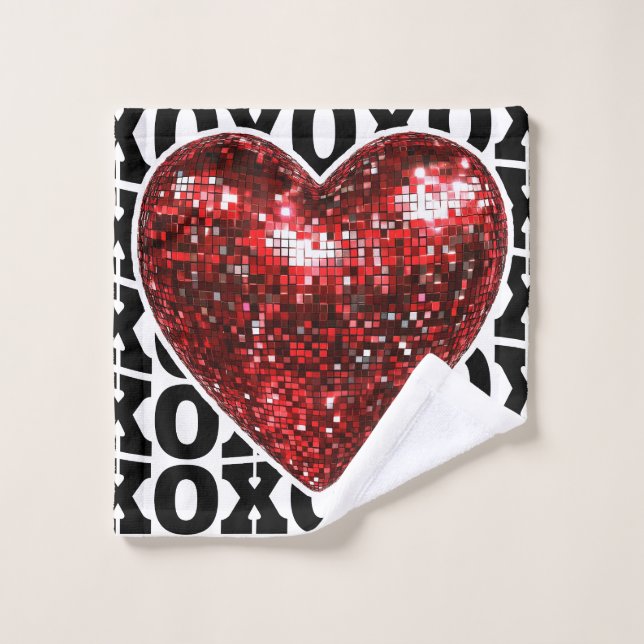 AMOUR XOXO (Gant de toilette)