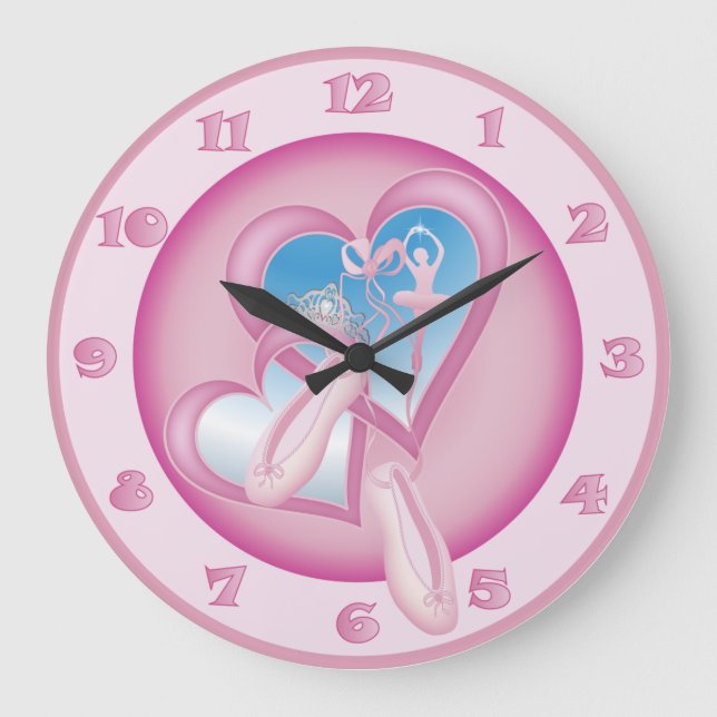 Amoureuse de ballerine - horloge de ballet (Recto)