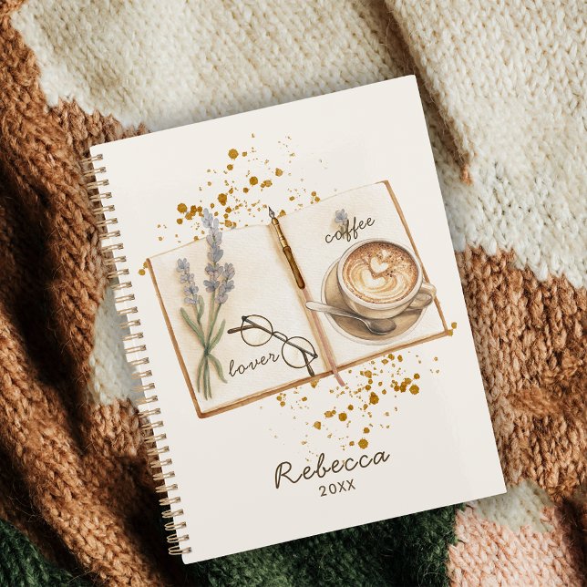 Amoureux de café aquarelle unique tendance 2026 (Créateur téléchargé)
