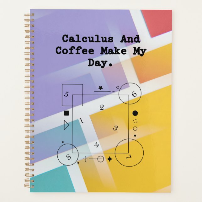Amoureux de calcul et de café | Rituel quotidien d (Devant)