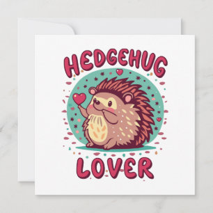 Amoureux de câlins aux hérissons