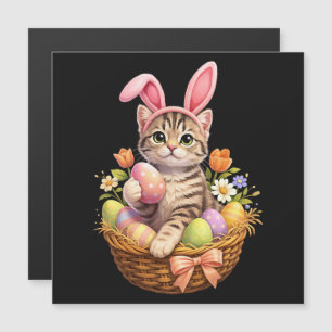 Amoureux de chatons mignons Joyeuses Pâques Chat