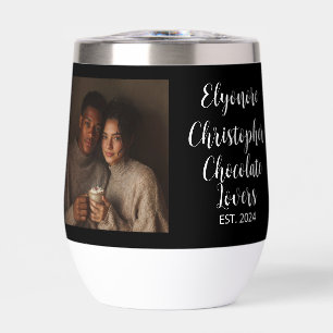 Amoureux de chocolat Noms personnalisés Établ. Pho