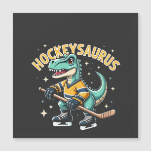 Amoureux de dinosaure de hockey sur glace Hockeysa