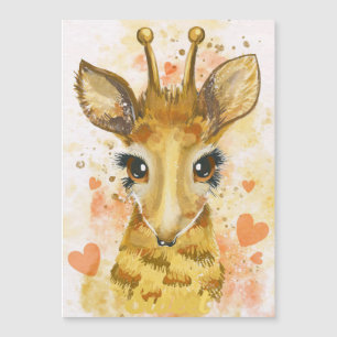 Amoureux de girafe Girafe adorable
