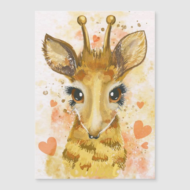 Amoureux de girafe Girafe adorable (Devant)