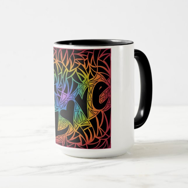 Amoureux de la tasse de café (Devant droit)