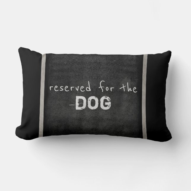 amoureux de les chiens citent coussin humour gris  (Recto)
