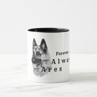 Amoureux des Animaux avec Nom Personnalisé Tasse à