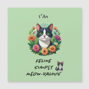 Amoureux des chats FeLINE Simplement MEOW-VAUX aim