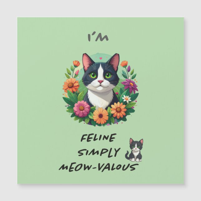 Amoureux des chats FeLINE Simplement MEOW-VAUX aim (Devant)