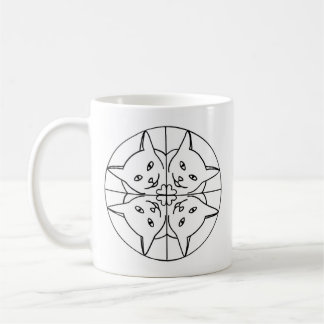 Amoureux des chats Kaleidoscope Chats Coeurs Mugs