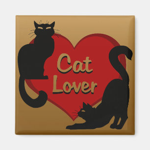 Amoureux des chats Magnet Kitty Chat Réfrigérateur