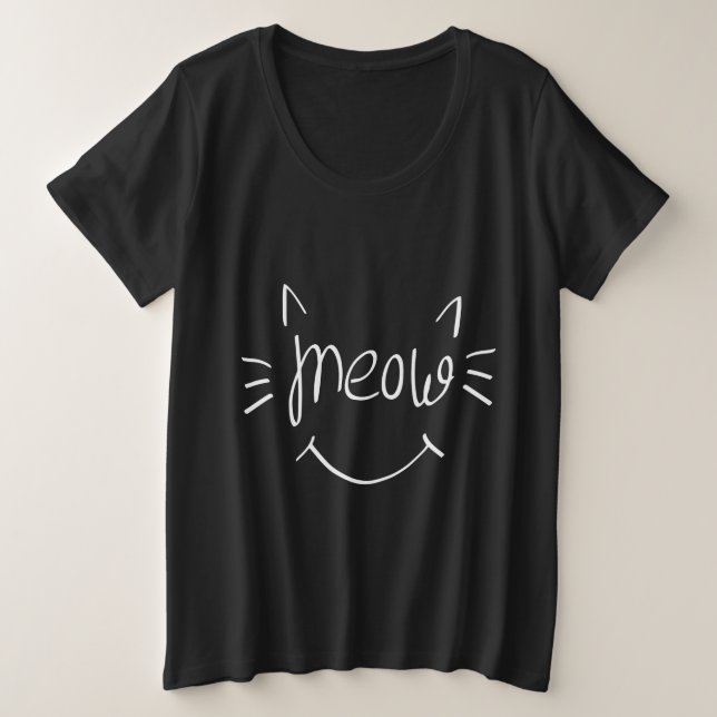 Amoureux des chats Meow (Design devant)