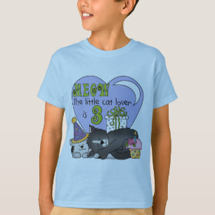 Amoureux des chats T-shirts et cadeaux 3e annivers