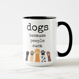 Amoureux des chiens, Citation de chien, Drôle, Mug