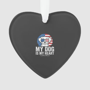 Amoureux des chiens Mon chien est mon cœur