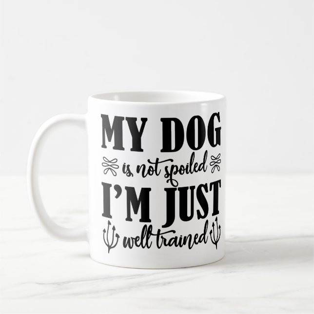 Amoureux des chiens Mug | Mug de café amusant | (Gauche)