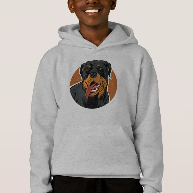 Amoureux des chiens Rottweiler (Devant)