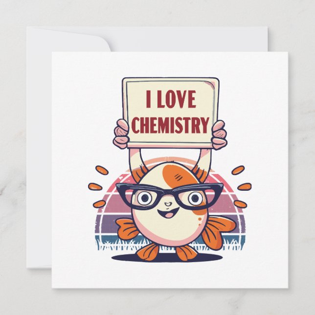 Amoureux des guppys et de la chimie (Devant)