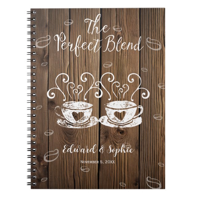 amoureux du café wedding planner livre de la plani (Devant)
