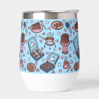 Amoureux du chocolat mignon